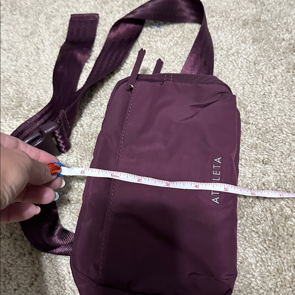 Athleta Purple Belt bag Adjustable Travel - Picture 8 of 8